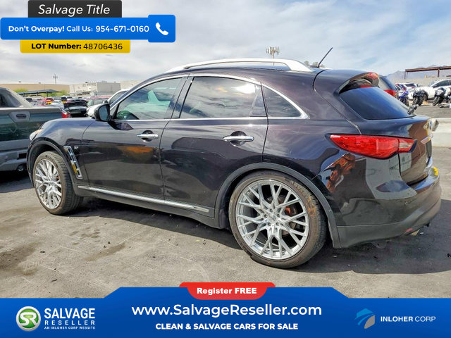 Used 2016 INFINITI QX70 AWD w/ Premium Package image 3