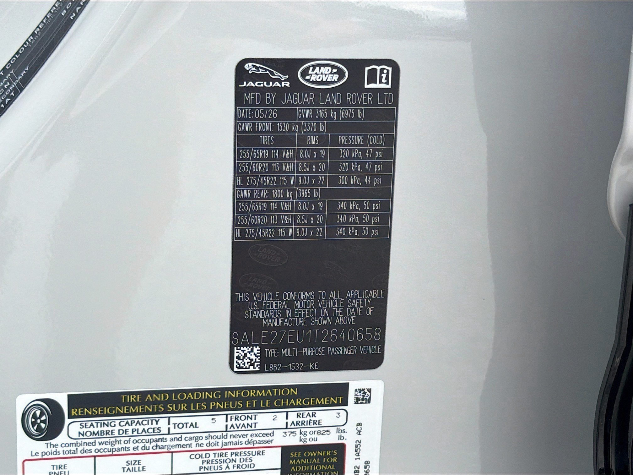New 2026 Land Rover Defender 110 X-Dynamic SE AWD/4WD image 43