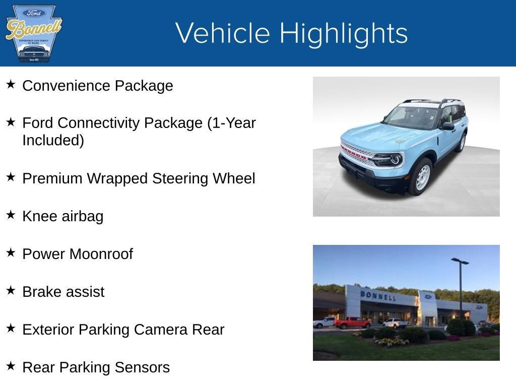 New 2026 Ford Bronco Sport Heritage w/ Convenience Package AWD/4WD image 5