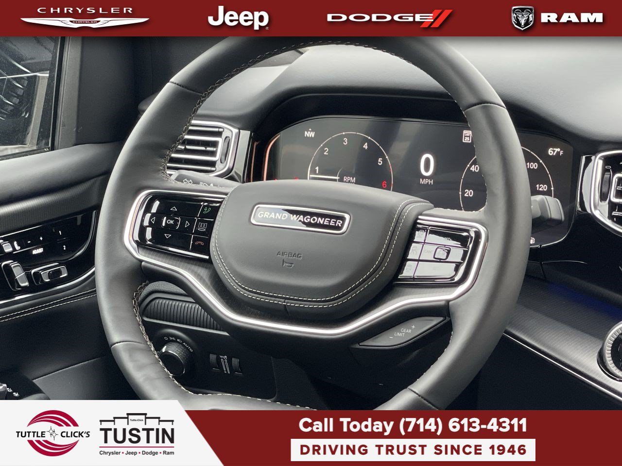 New 2026 Jeep Grand Wagoneer Summit w/ Rear Seat Video Group I AWD/4WD image 15
