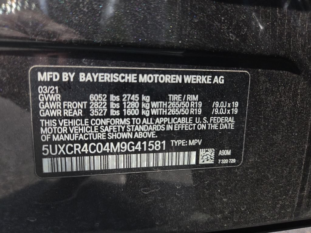 Used 2021 BMW X5 sDrive40i w/ Convenience Package RWD image 16
