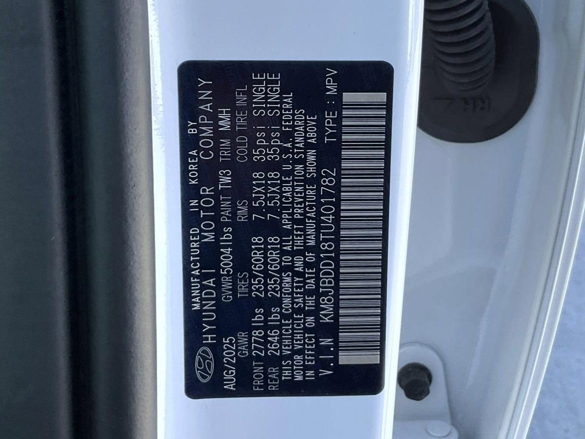 Certified 2026 Hyundai Tucson SEL AWD/4WD image 26