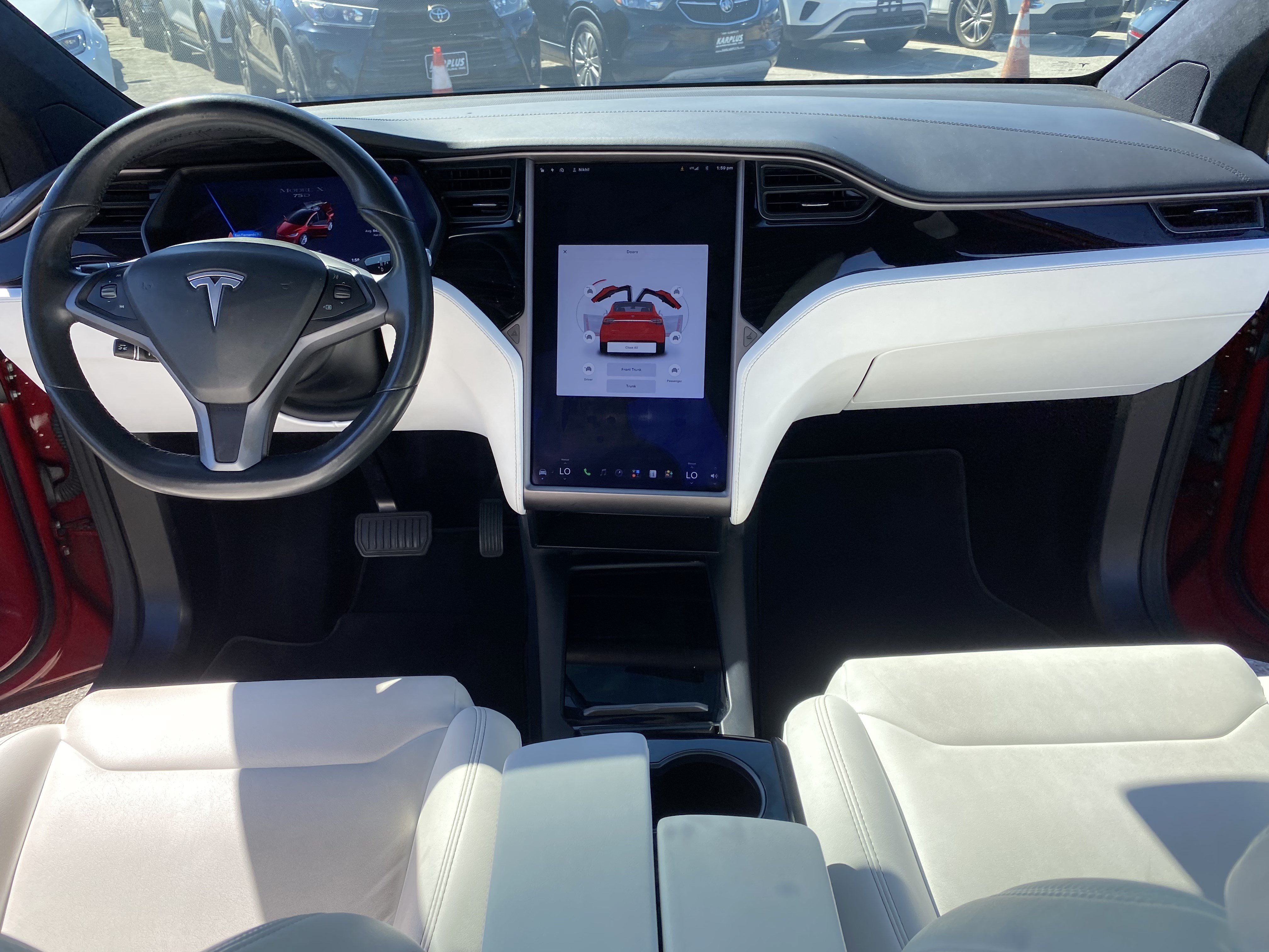 Used 2018 Tesla Model X 75D AWD/4WD image 23