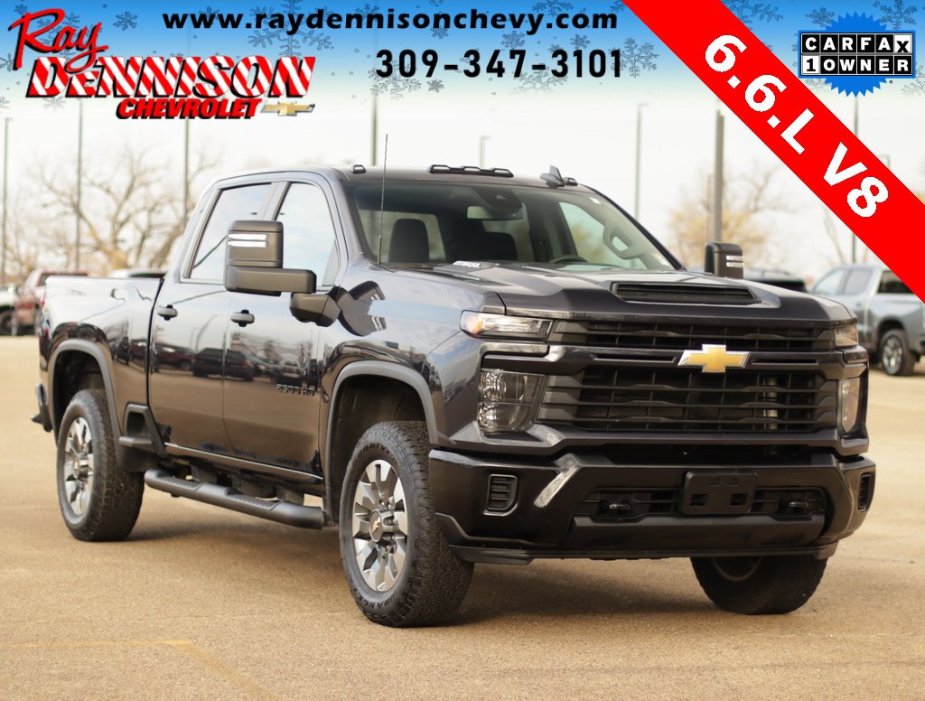 Used 2024 Chevrolet Silverado 2500 Custom w/ Custom Value Package