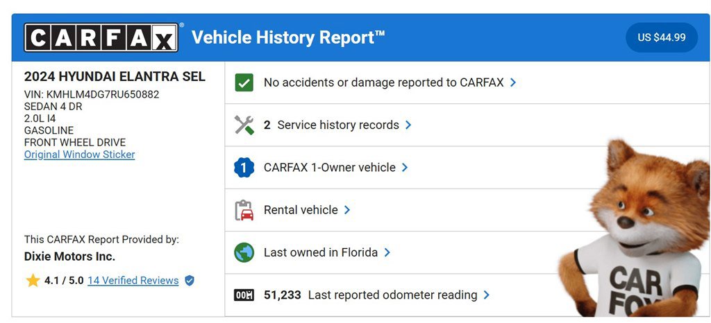 Used 2024 Hyundai Elantra SEL image 21