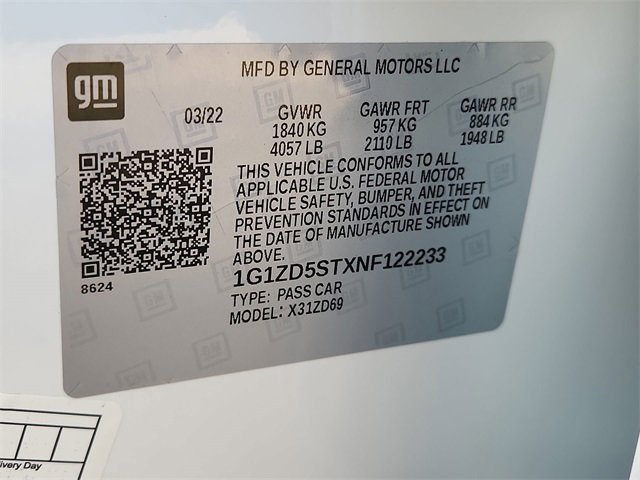 Used 2022 Chevrolet Malibu LT image 32