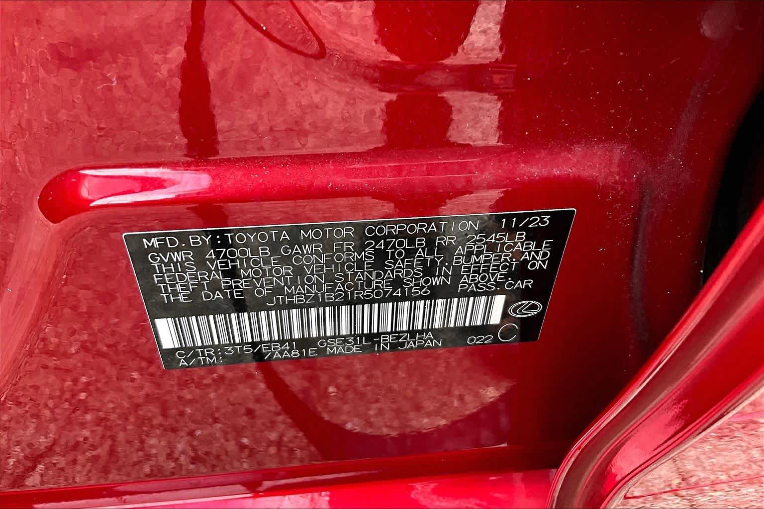 Used 2024 Lexus IS 350 F Sport RWD image 35