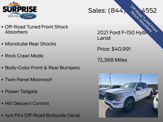 Used 2021 Ford F150 Lariat AWD/4WD image 22
