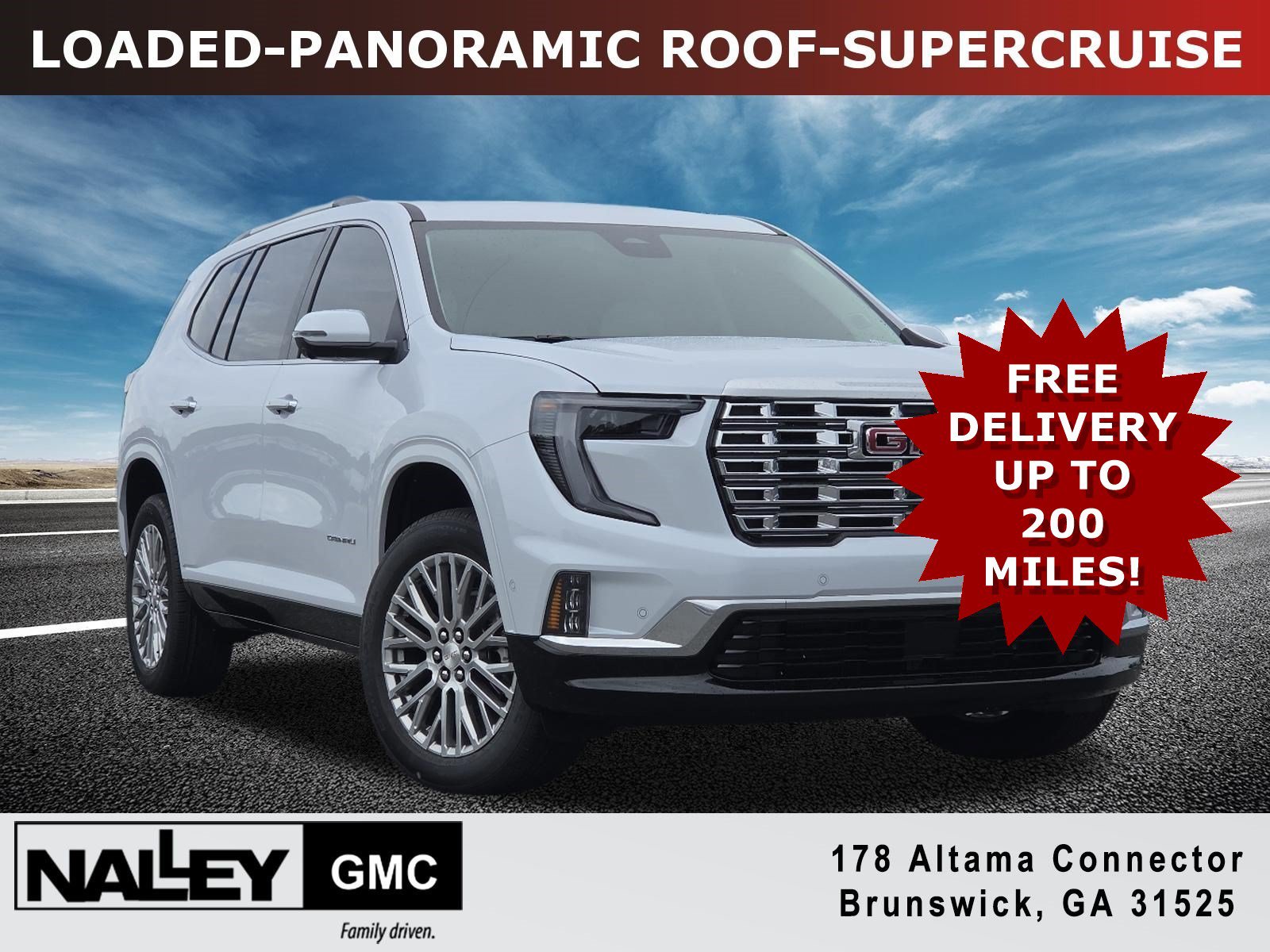 New 2026 GMC Acadia Denali w/ Super Cruise Package FWD image 1