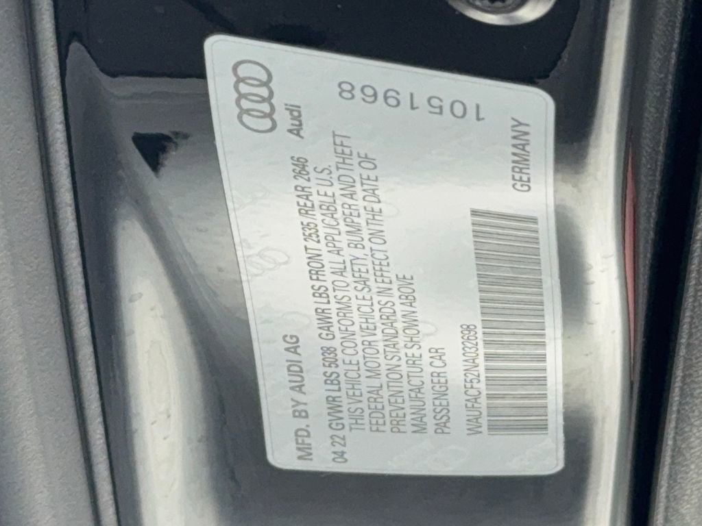 Used 2022 Audi A5 2.0T Premium Plus w/ Premium Plus image 55