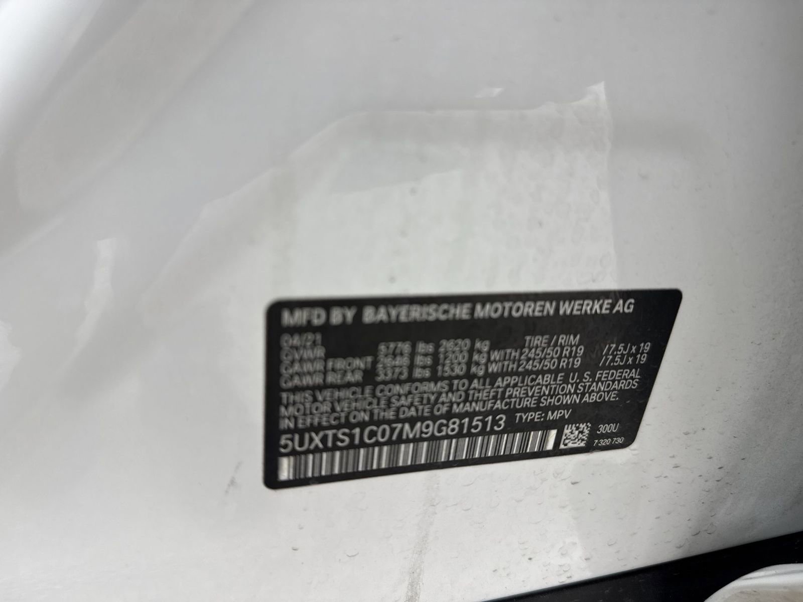 Used 2021 BMW X3 xDrive30e w/ Premium Package image 44