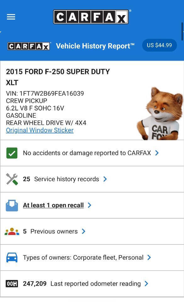 Used 2015 Ford F250 XLT w/ XLT Value Package image 75