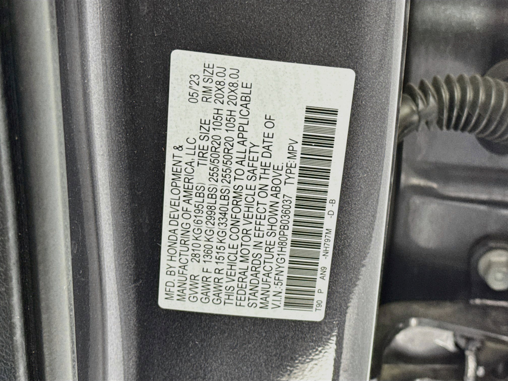 Certified 2023 Honda Pilot Elite image 35