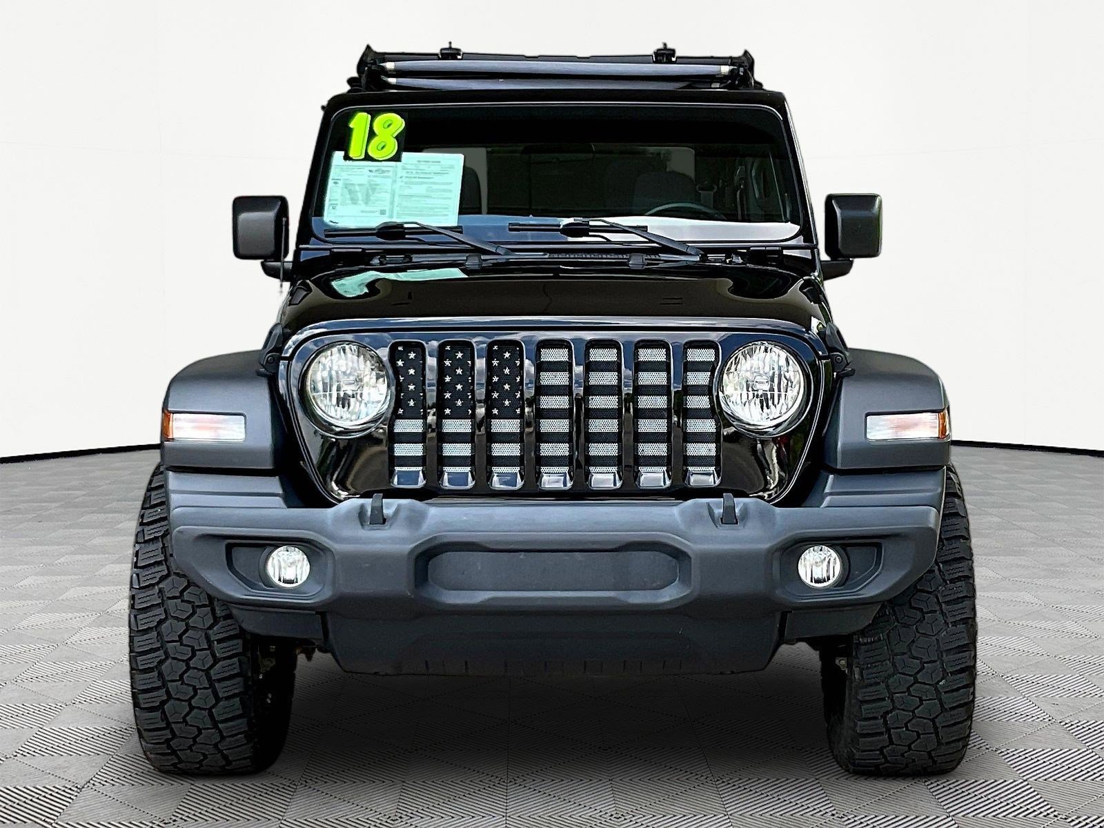 Used 2018 Jeep Wrangler Sport AWD/4WD image 2