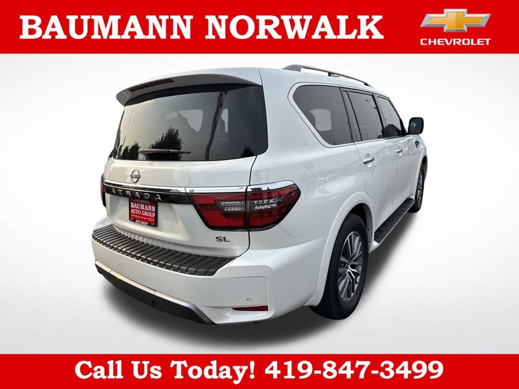 Used 2023 Nissan Armada SL w/ Captain's Chairs Package AWD/4WD image 4