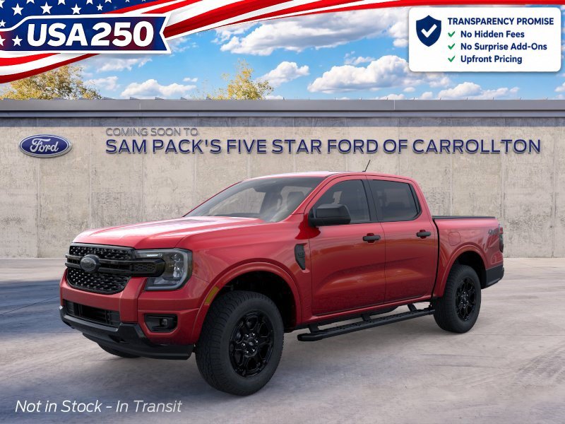 New 2026 Ford Ranger XLT w/ Black Appearance Package AWD/4WD image 1