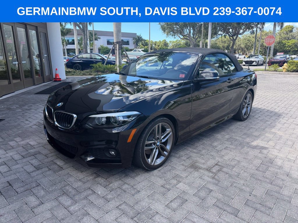 Used 2019 BMW 230i Convertible w/ M Sport Package RWD image 1