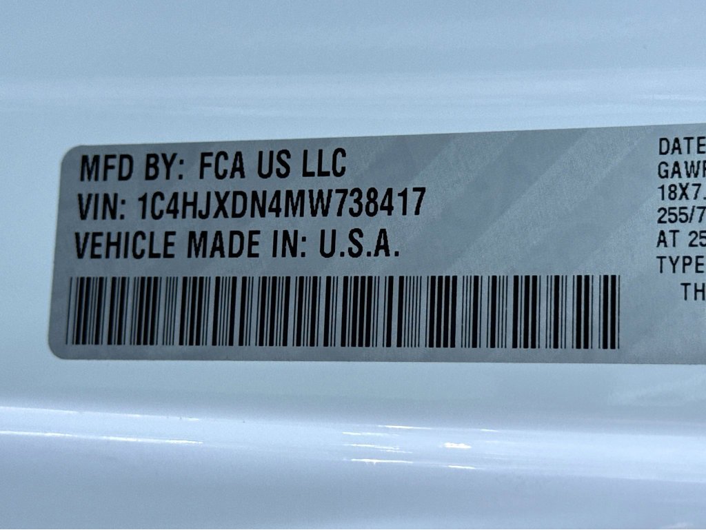 Certified 2021 Jeep Wrangler Unlimited Sport image 25