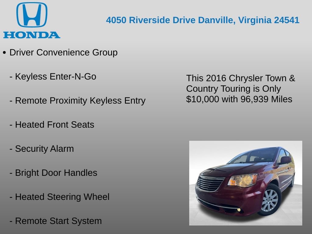 Used 2016 Chrysler Town & Country Touring image 7