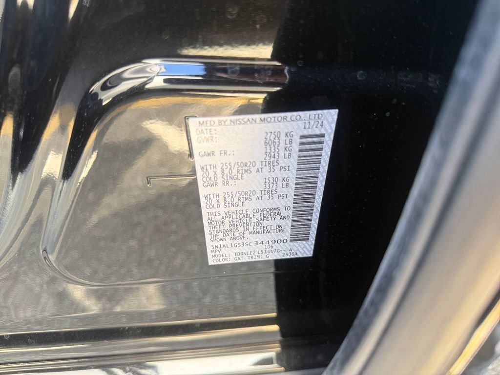 New 2025 INFINITI QX60 Sensory w/ Vision Package image 38