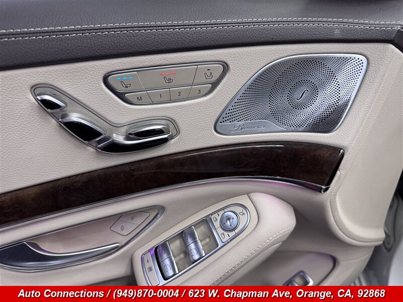 Used 2015 Mercedes-Benz S 550 Sedan image 28