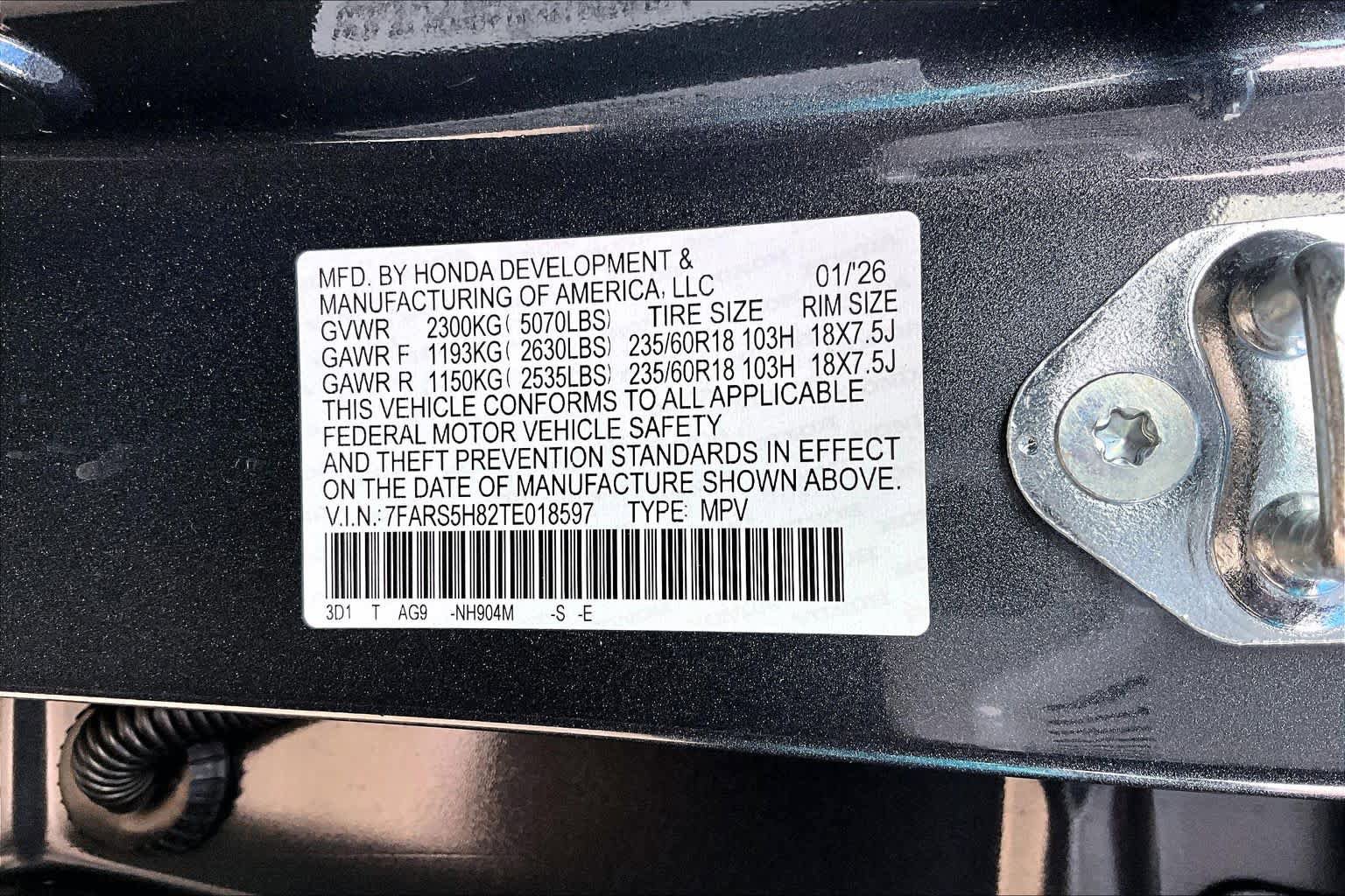 New 2026 Honda CR-V Sport-L image 19