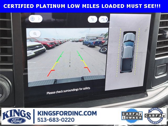 Certified 2024 Ford F150 Platinum w/ Equipment Group 702A High image 15
