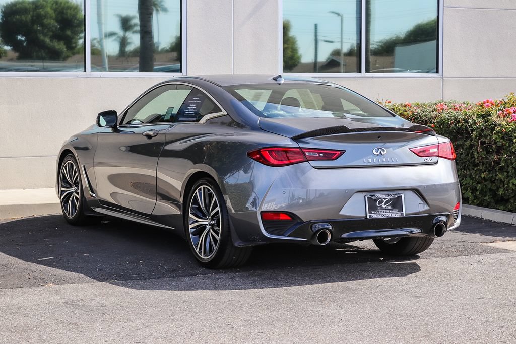 Certified 2021 INFINITI Q60 3.0t Luxe w/ Cargo Package RWD image 6