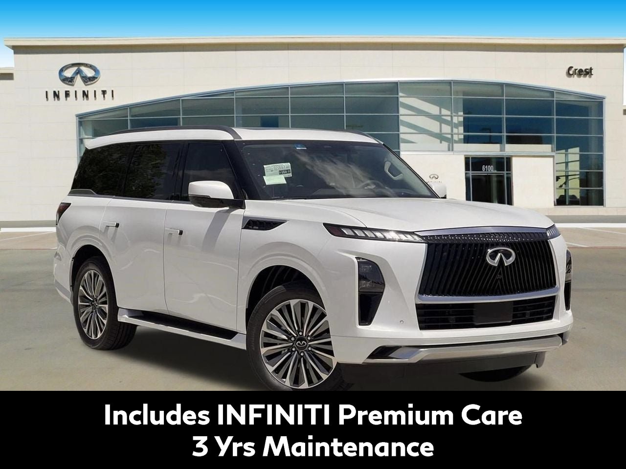 New 2027 INFINITI QX80 Luxe RWD image 1