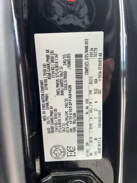 Used 2015 Ford F150 XLT w/ Equipment Group 302A Luxury image 30