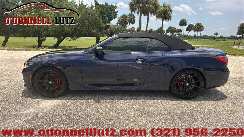Used 2023 BMW 430i Convertible w/ M Sport Package RWD image 3
