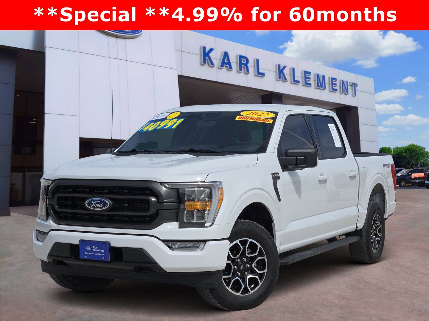 Certified 2022 Ford F150 XLT w/ Equipment Group 302A High AWD/4WD image 1