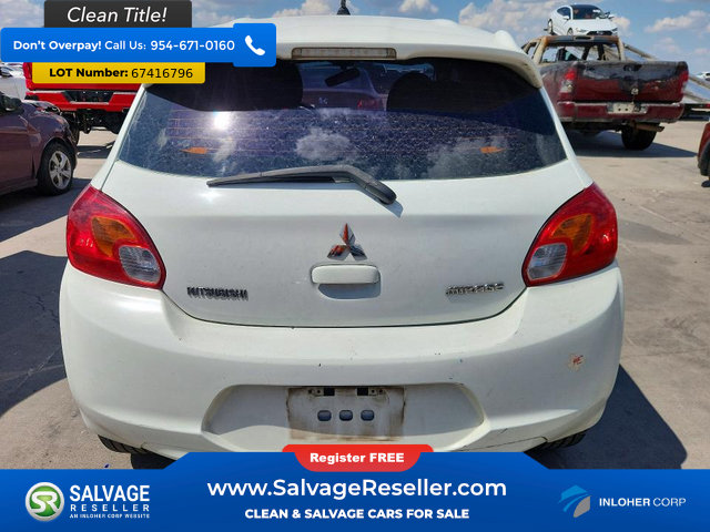 Used 2015 Mitsubishi Mirage DE FWD image 8