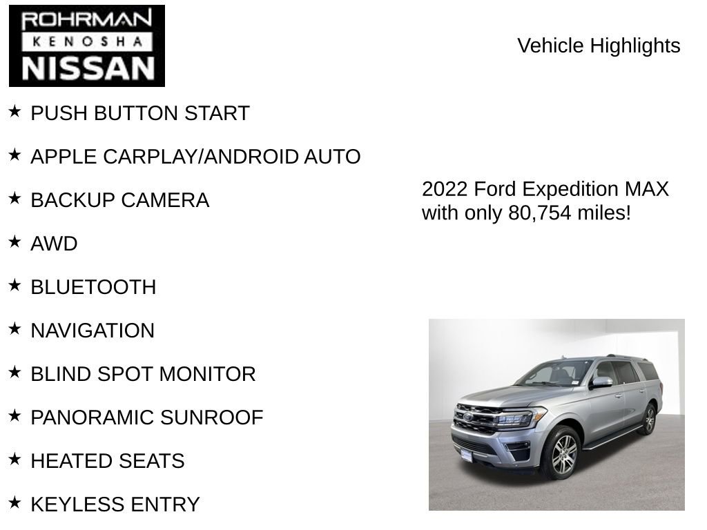 Used 2022 Ford Expedition Max Limited image 7