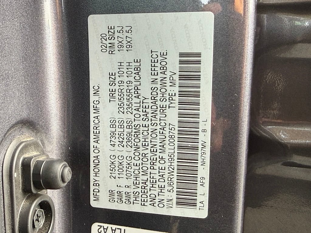 Used 2020 Honda CR-V Touring image 28