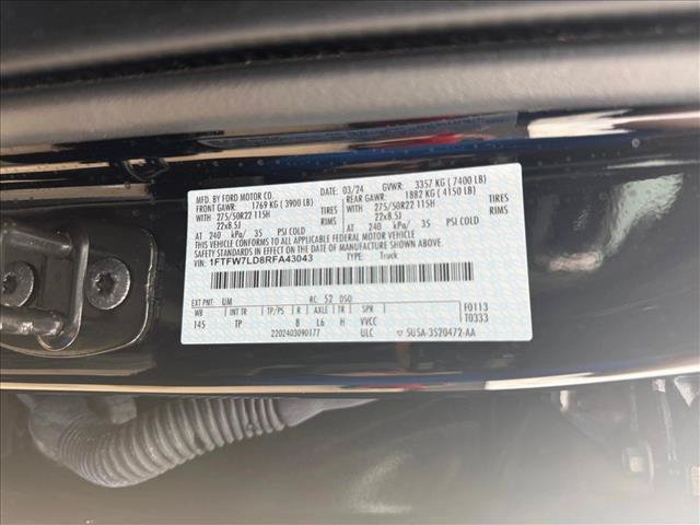 Certified 2024 Ford F150 Platinum w/ Equipment Group 703A Plus AWD/4WD image 28