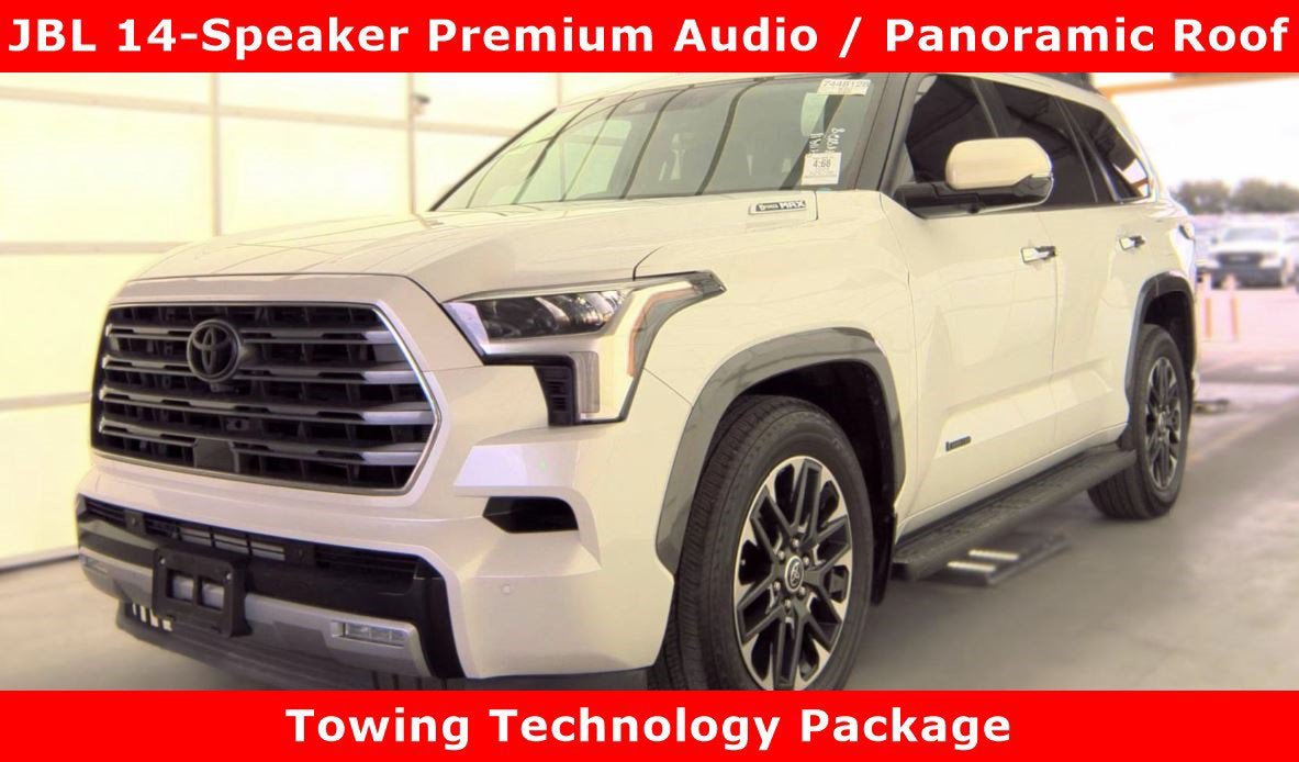Used 2024 Toyota Sequoia Limited w/ Tow Technology Package