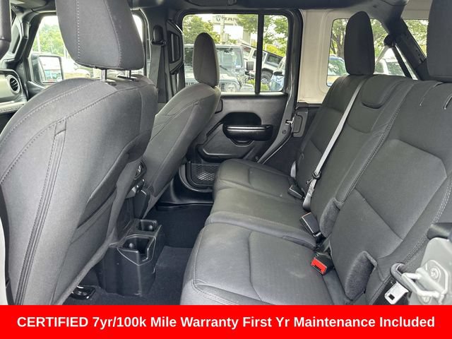 Certified 2021 Jeep Wrangler Unlimited Sport AWD/4WD image 14