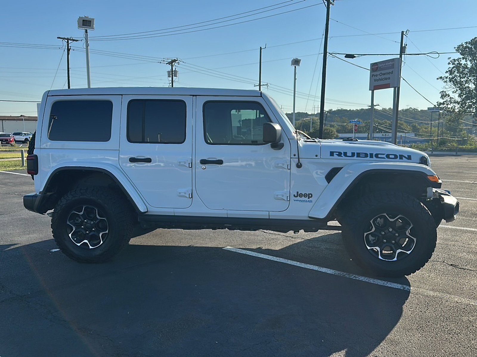 Used 2021 Jeep Wrangler Unlimited Rubicon 4xe w/ Safety Group image 9