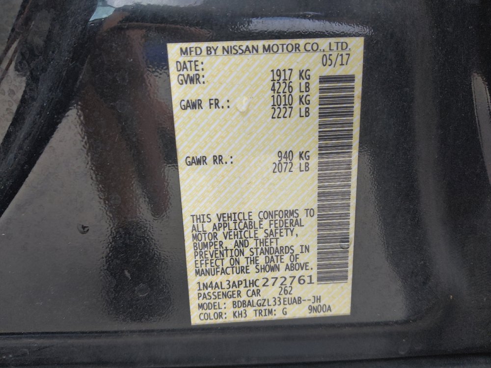 Used 2017 Nissan Altima 2.5 S w/ Power Driver Seat Package FWD image 33