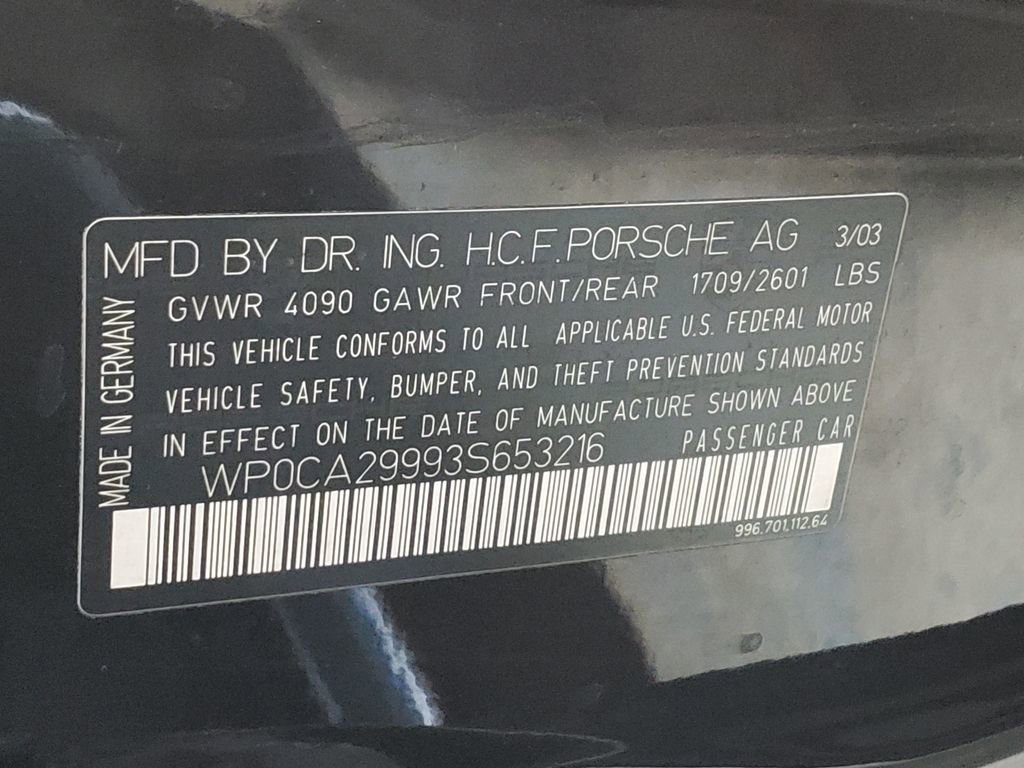 Used 2003 Porsche 911 Carrera image 32