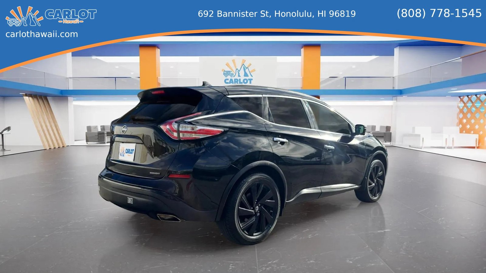 Used 2018 Nissan Murano SL w/ Midnight Edition Package FWD image 3