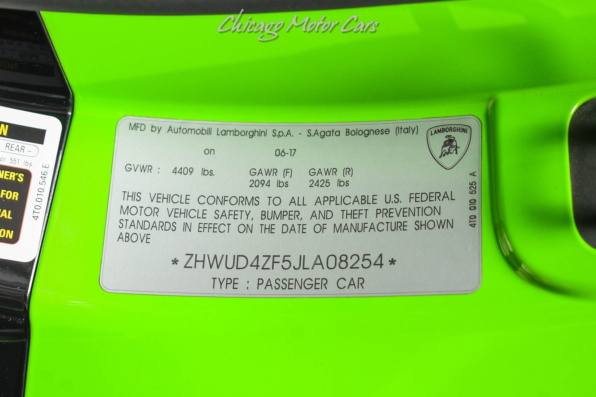 Used 2018 Lamborghini Huracan Performante image 55