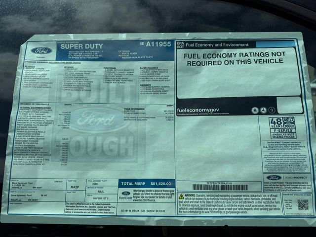 New 2025 Ford F550 4x4 Regular Cab Super Duty w/ XLT Value Package image 21