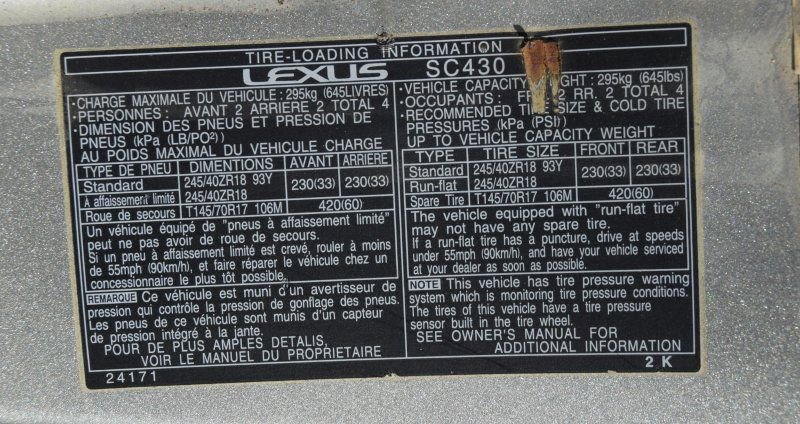 Used 2004 Lexus SC 430 Convertible image 37