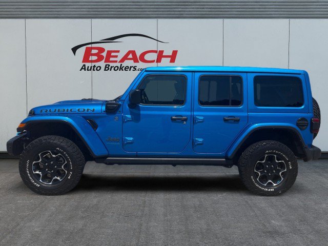 Used 2022 Jeep Wrangler Unlimited Rubicon 4xe w/ Steel Bumper Group AWD/4WD image 7