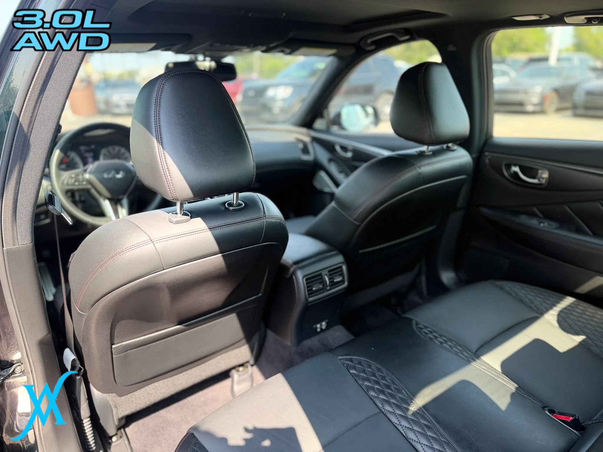 Used 2023 INFINITI Q50 Red Sport 400 w/ Black Opal Edition AWD/4WD image 16