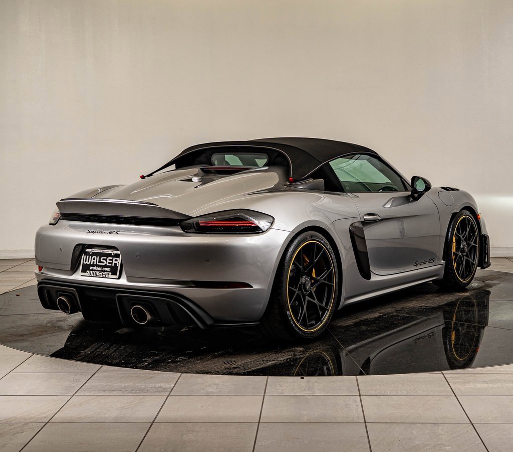 Certified 2025 Porsche 718 Boxster Spyder RS image 8