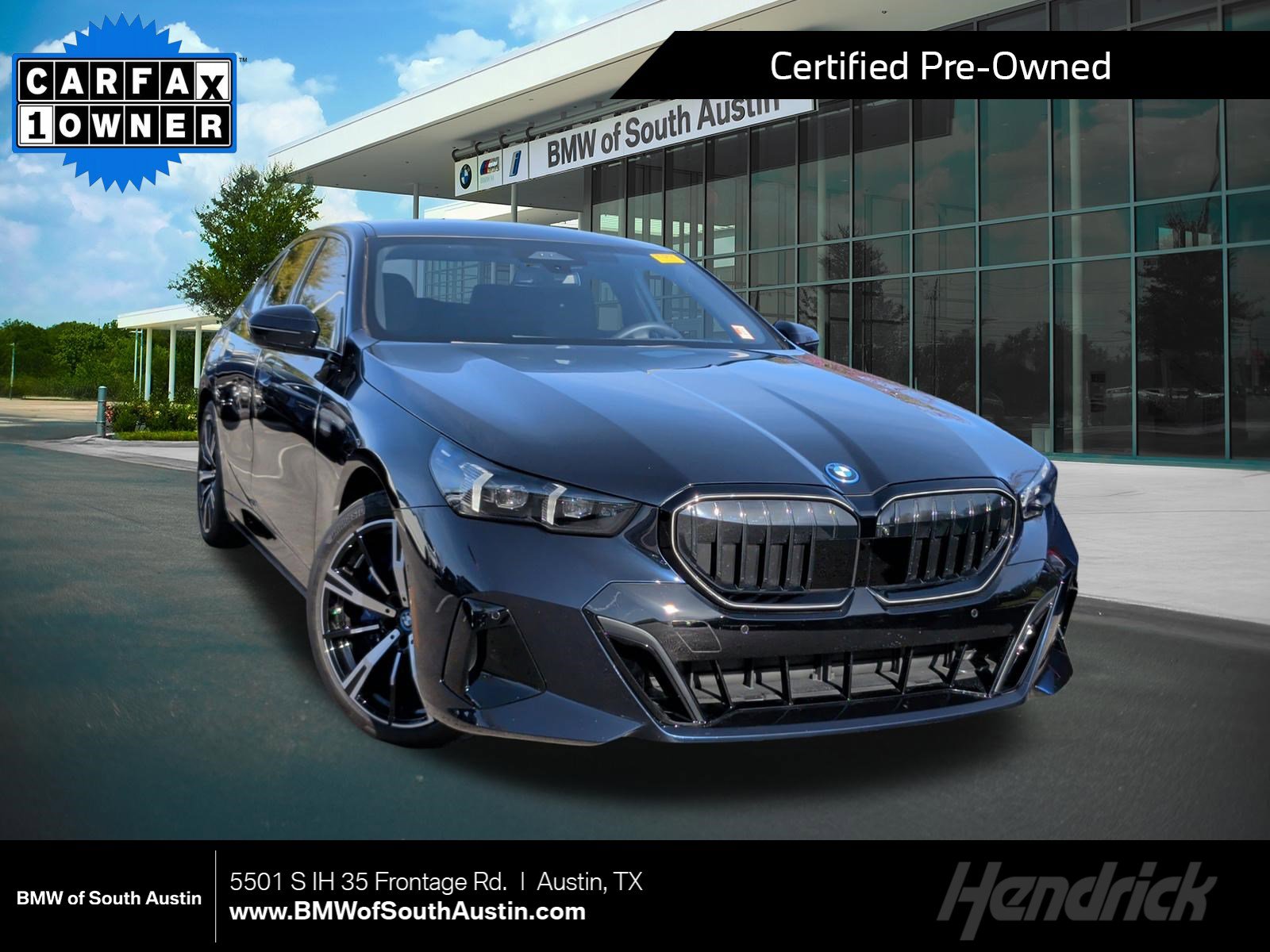 Certified 2025 BMW 550e xDrive 550e xDrive w/ Premium Package image 1