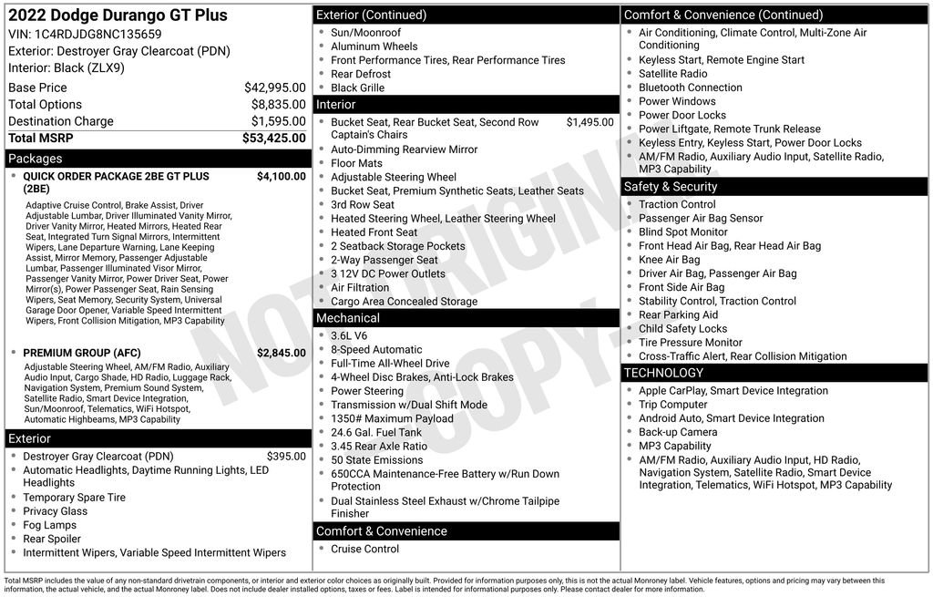 Used 2022 Dodge Durango GT image 25